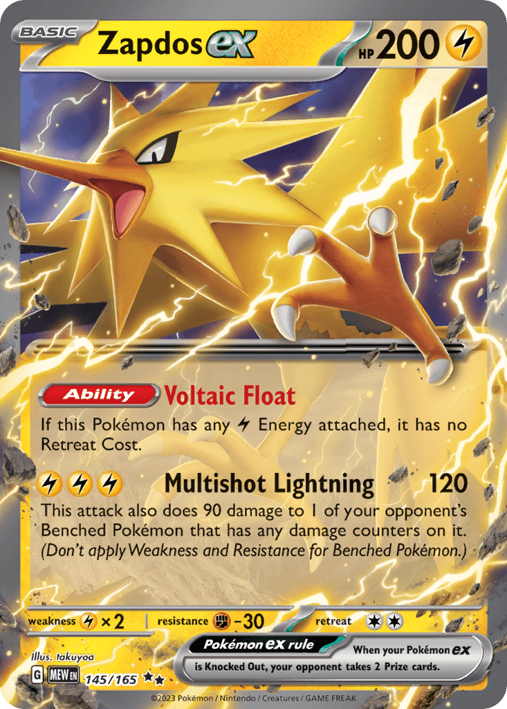 Zapdos ex (151)