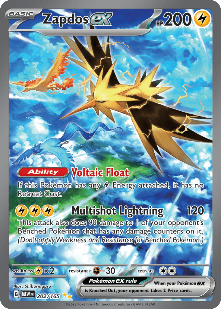 Zapdos ex (151)